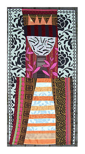 King, Assemblage, Urheberrecht Katharina Kretschmer, Verkauf zusammen mit Queen von Katharina Kretschmer, Textil kaufen auf Singulart