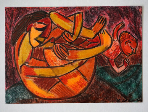 Die Geburt II, Urheberrecht Katharina Kretschmer Katharina Kretschmer