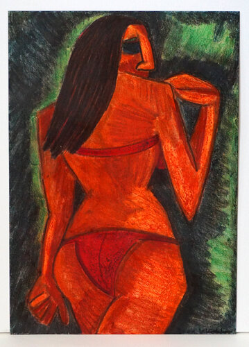 Ophelia III, Urheberrecht Katharina Kretschmer by Katharina Kretschmer, Work on Paper for Sale on Singulart