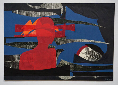 Nach der Flut II (Tsunami Südasien Dezember 2004), 2005, Urheberrecht Katharina Kretschmer Katharina Kretschmer