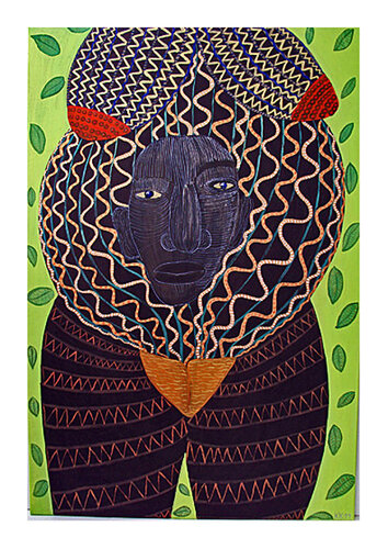 Die Geburt des Patriarchats, Urheberrecht Katharina Kretschmer di Katharina Kretschmer, Pittura in vendita su Singulart