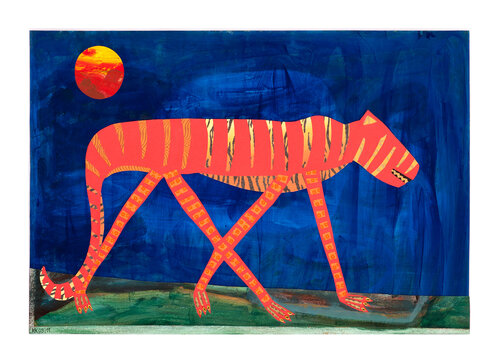 Tiger, Urheberrecht Katharina Kretschmer Katharina Kretschmer