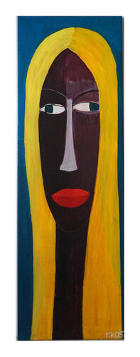 Judith III, Urheberrecht Katharina Kretschmer di Katharina Kretschmer, Pittura in vendita su Singulart