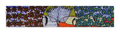 Es war Stille nach Nightttrain Survivallyrics, Urheberrecht Katharina Kretschmer, Verkauf als gesamten Zyklus/Preis nach Vereinbarung by Katharina Kretschmer, Work on Paper for Sale on Singulart