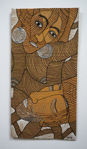 Bitte um Ruhe nach Pablo Neruda, Urheberrecht Katharina Kretschmer van Katharina Kretschmer, Schilderij te koop op Singulart