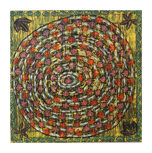Kosmos III, Urheberrecht Katharina Kretschmer - Verkauf möglichst als Triptychon mit Kosmos I und II by Katharina Kretschmer, Painting for Sale on Singulart