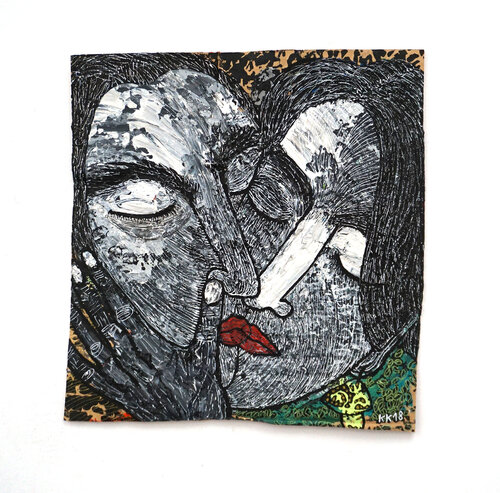 nach Die Stirne küssen von Marina Zwetajewa, Urheberrecht Katharina Kretschmer - Verkauf als gesamten Zwetajewa Zyklus Katharina Kretschmer