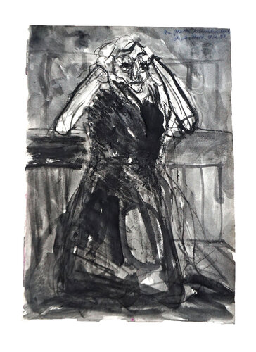 nach Ditte Menschenkind von Martin Andersen Nexö VIII, 1993, Urheberrecht Katharina Kretschmer - Verkauf als gesamten Zyklus di Katharina Kretschmer, Altri media in vendita su Singulart