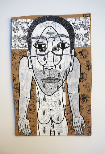 Müde nach Thomas Bernhard, Urheberrecht Katharina Kretschmer, Verkauf als Gesamten THOMAS BERNHARD Zyklus de Katharina Kretschmer, Pintura a la venta en Singulart