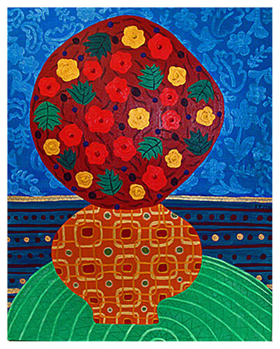 Blumenstrauß , Urheberrecht Katharina Kretschmer von Katharina Kretschmer, Malerei kaufen auf Singulart