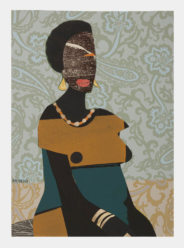 Afrikanerin IV, Urheberrecht Katharina Kretschmer de Katharina Kretschmer, Otros medios a la venta en Singulart