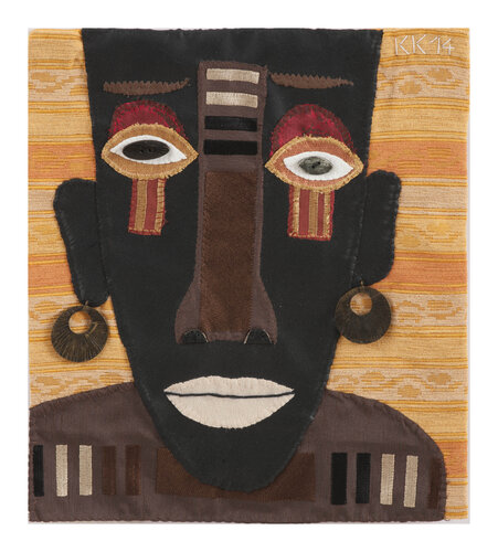 Herero, Assemblage, Urheberrecht Katharina Kretschmer - Verkauf nur zusammen mit Herero Woman Katharina Kretschmer