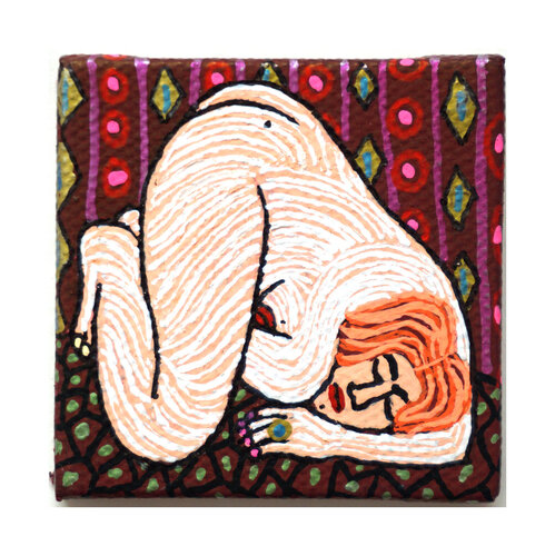 (Kleines) nach Gestern nacht von Idea Vilariño, Urheberrecht Katharina Kretschmer di Katharina Kretschmer, Pittura in vendita su Singulart