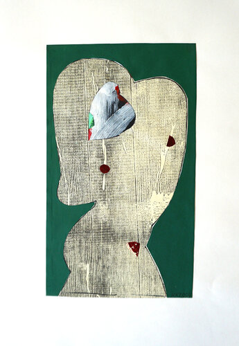 Sinnliche, Urheberrecht Katharina Kretschmer by Katharina Kretschmer, Work on Paper for Sale on Singulart