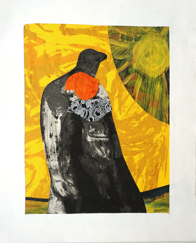 Erinnerung (Gefahr,) Urheberrecht Katharina Kretschmer by Katharina Kretschmer, 종이 for Sale on Singulart