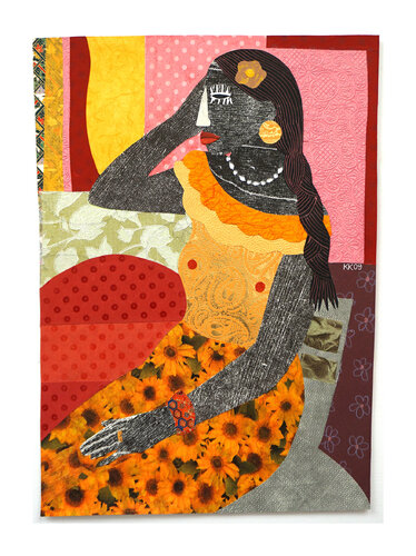 Sinti-Frau II, Urheberecht Katharina Kretschmer by Katharina Kretschmer, Work on Paper for Sale on Singulart