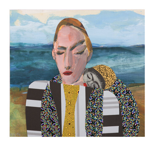 At the Sea-shore,  Urheberrecht Katharina Kretschmer by Katharina Kretschmer, Work on Paper for Sale on Singulart