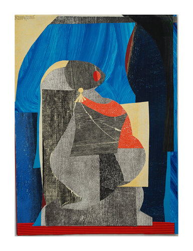 Kleine Schwangere Madonna, Urheberrecht Katharina Kretschmer by Katharina Kretschmer, Work on Paper for Sale on Singulart