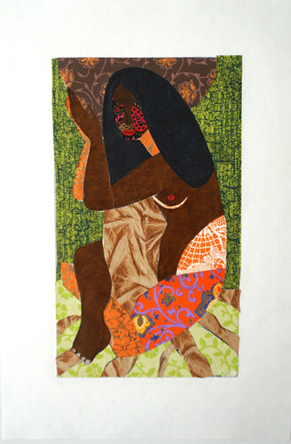 Afghanisches Mädchen, Urheberrecht Katharina Kretschmer by Katharina Kretschmer, Work on Paper for Sale on Singulart