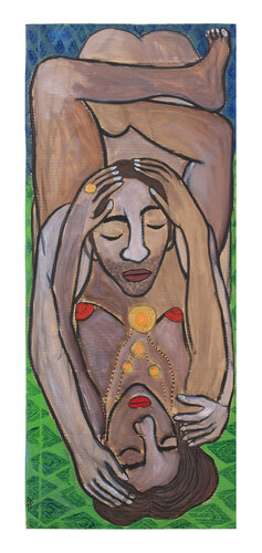 Entrückt (Wiedersehen), Urheberrecht Katharina Kretschmer by Katharina Kretschmer, Painting for Sale on Singulart