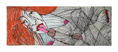 nach ERSTARRUNG von Andrea Steinlechner, Urheberrecht Katharina Kretschmer di Katharina Kretschmer, Opera su carta in vendita su Singulart