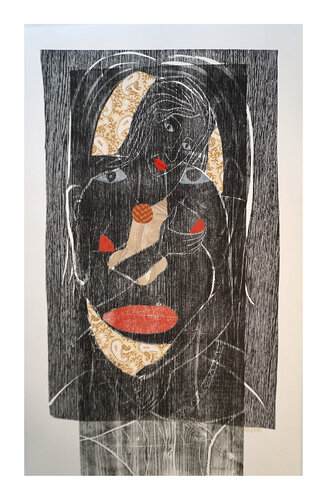 In Gedanken an G.D., Urheberrecht Katharina Kretschmer von Katharina Kretschmer, Werk auf Papier kaufen auf Singulart