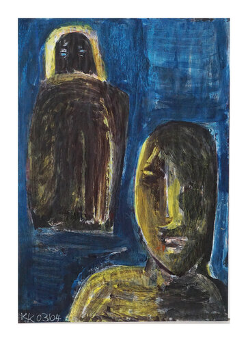 Nach Lulu IV von Frank Wedekind, Urheberrecht Katharina Kretschmer, Verkauf zusammen mit Nach Lulu III di Katharina Kretschmer, Pittura in vendita su Singulart