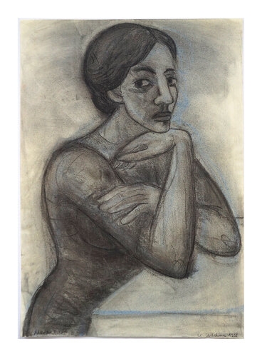 Medea, 1998, Urheberrecht Katharina Kretschmer, Verkauf zusammen mit Jason by Katharina Kretschmer, Painting for Sale on Singulart