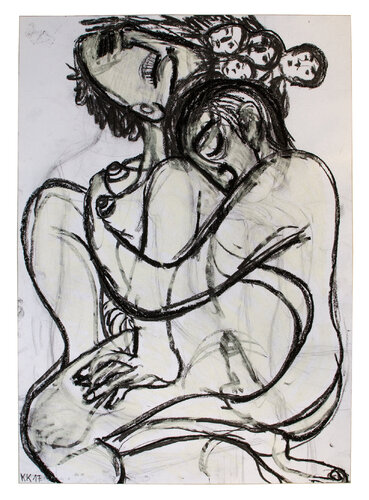 LilithHavva (LilithEva), Urheberrecht Katharina Kretschmer, Verkauf möglichst als gesamten Toprak Ana Zyklus de Katharina Kretschmer, Dibujo a la venta en Singulart