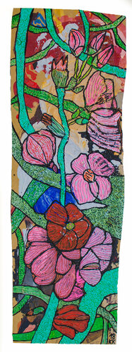 nach Bitte von Eva Strittmatter, Urheberrecht Katharina Kretschmer - Verkauf als gesamten Zyklus by Katharina Kretschmer, Painting for Sale on Singulart