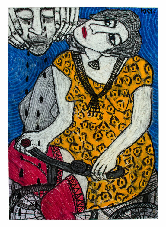 Geri Gel (Komm zurück), Urheberrecht Katharina Kretschmer, Verkauf als gesamten Toprak Ana Zyklus Katharina Kretschmer