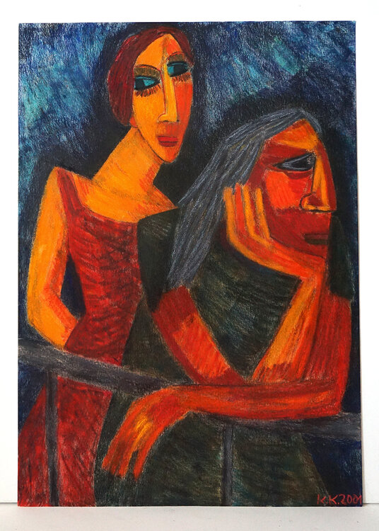 Die Junge und die Alte IV, Urheberrecht Katharina Kretschmer Katharina Kretschmer