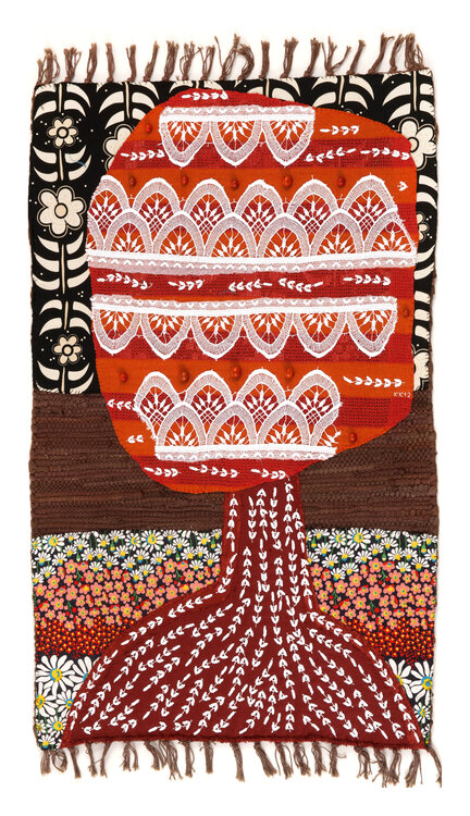 Baum (Hochzeit), Assemblage, Urheberrecht Katharina Kretschmer Katharina Kretschmer