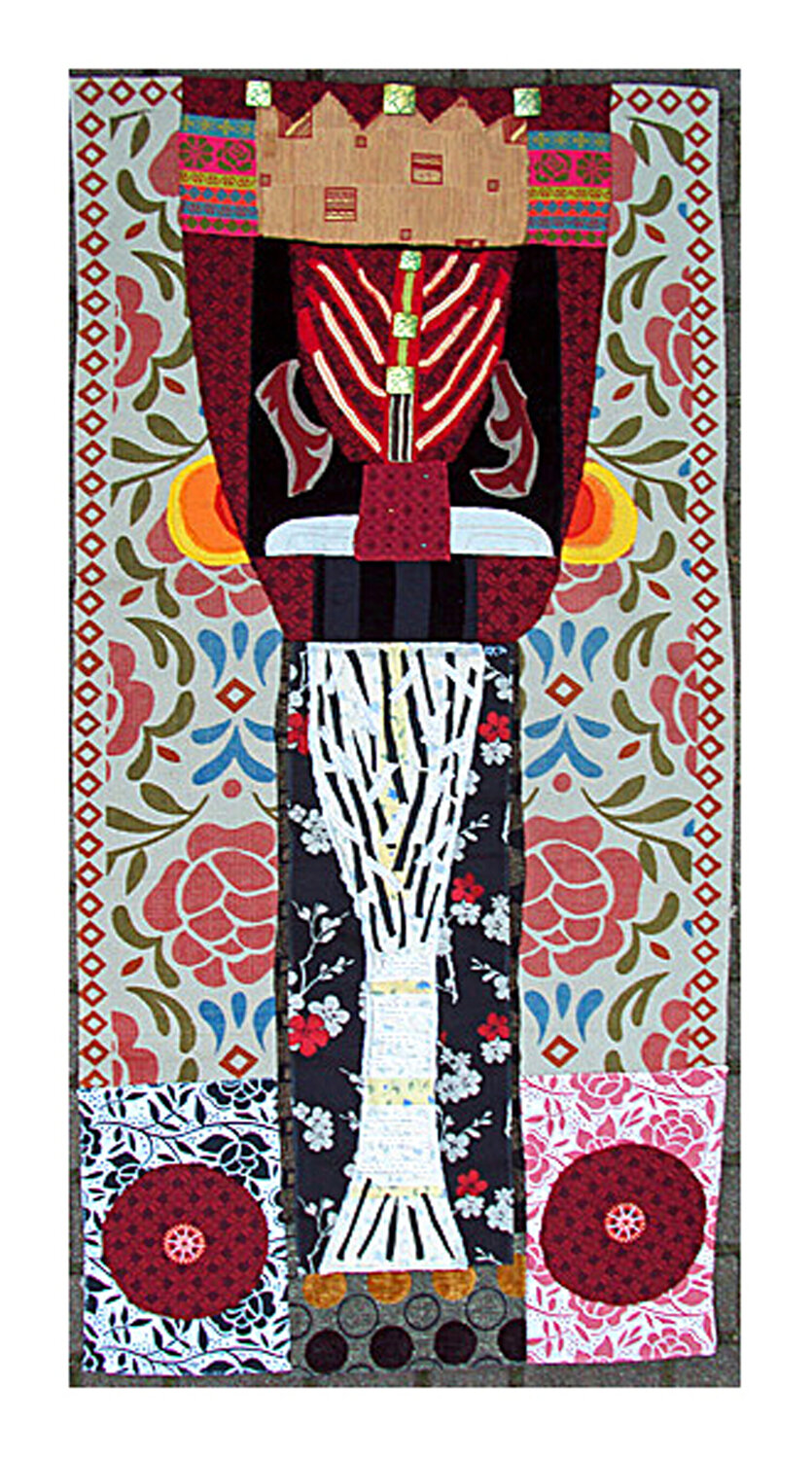 Queen, Assemblage, Urheberrecht Katharina Kretschmer, Verkauf zusammen mit King Katharina Kretschmer