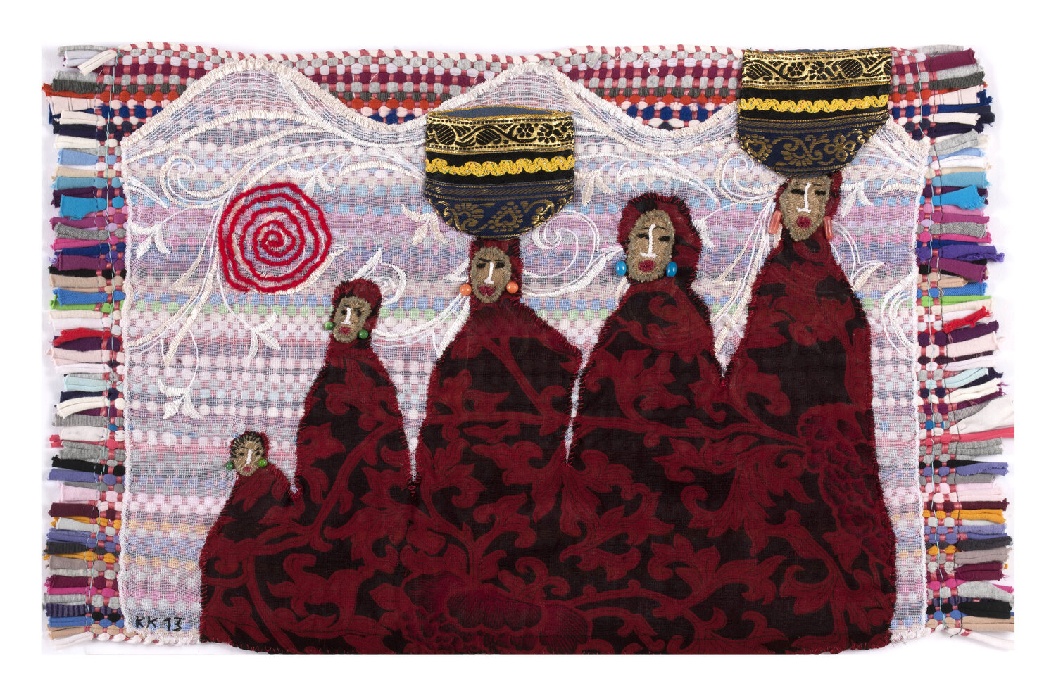 Asylum Seekers, Assemblage, Urheberrecht Katharina Kretschmer Katharina Kretschmer