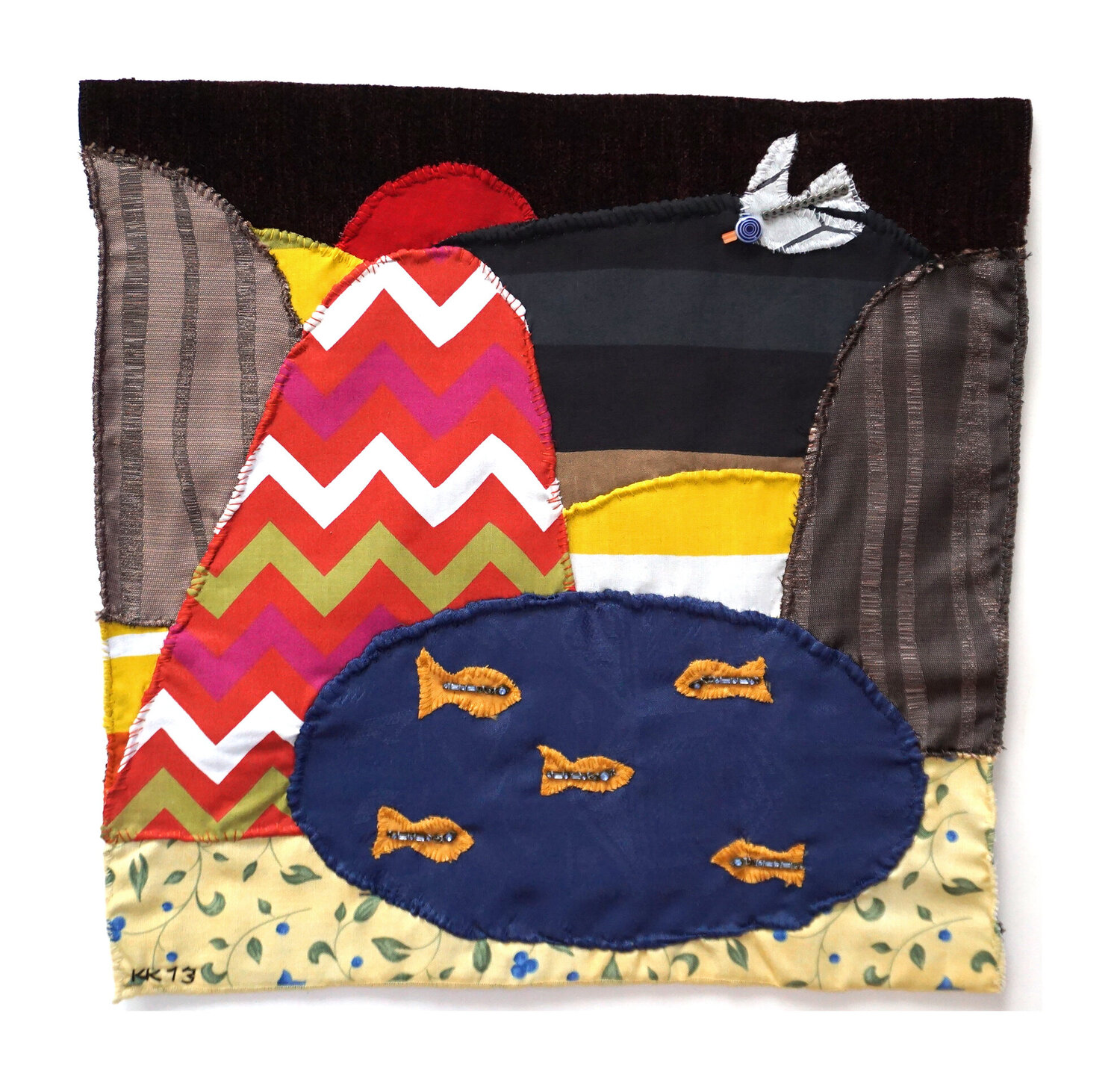 Am See, Applike, Urheberrecht Katharina Kretschmer Katharina Kretschmer Textil zu verkaufen