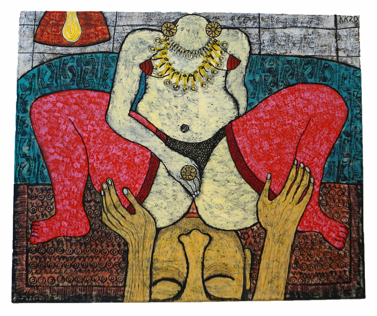 Mother Earth, Urheberrecht Katharina Kretschmer Katharina Kretschmer Originalgemälde zu verkaufen