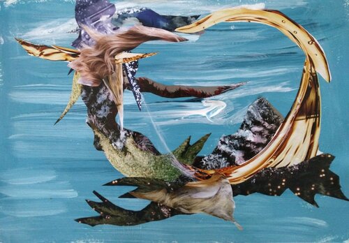 Joy par Andree Amarica, Peinture en vente sur Singulart