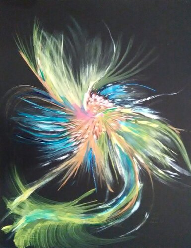 Glowing by Andree Amarica, Work on Paper for Sale on Singulart