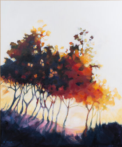 herbstliche Serenade von Regina Fleck, Malerei kaufen auf Singulart