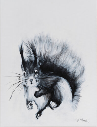 Kurzes Innehalten von Regina Fleck, Malerei kaufen auf Singulart