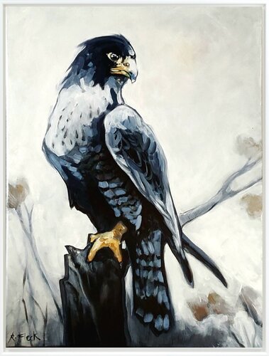 Königlicher Blick by Regina Fleck, 회화 for Sale on Singulart