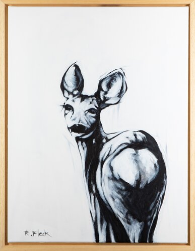 Und plötzlich war da Ruhe von Regina Fleck, Malerei kaufen auf Singulart