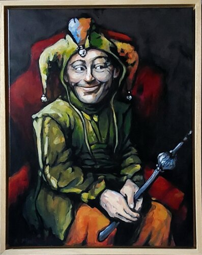 Ein Königreich für seine Gedanken von Regina Fleck, Malerei kaufen auf Singulart