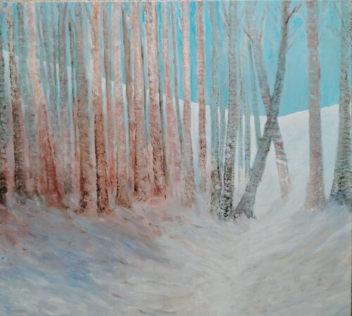 Non-lieu extérieur - Silence du regard by Pascal Lassarre, Painting for Sale on Singulart