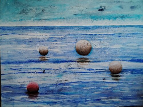 D'où viennent-elles? by Pascal Lassarre, Painting for Sale on Singulart