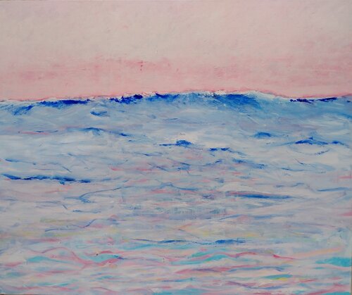 Recouvrement, devenu houle incertaine di Pascal Lassarre, Pittura in vendita su Singulart