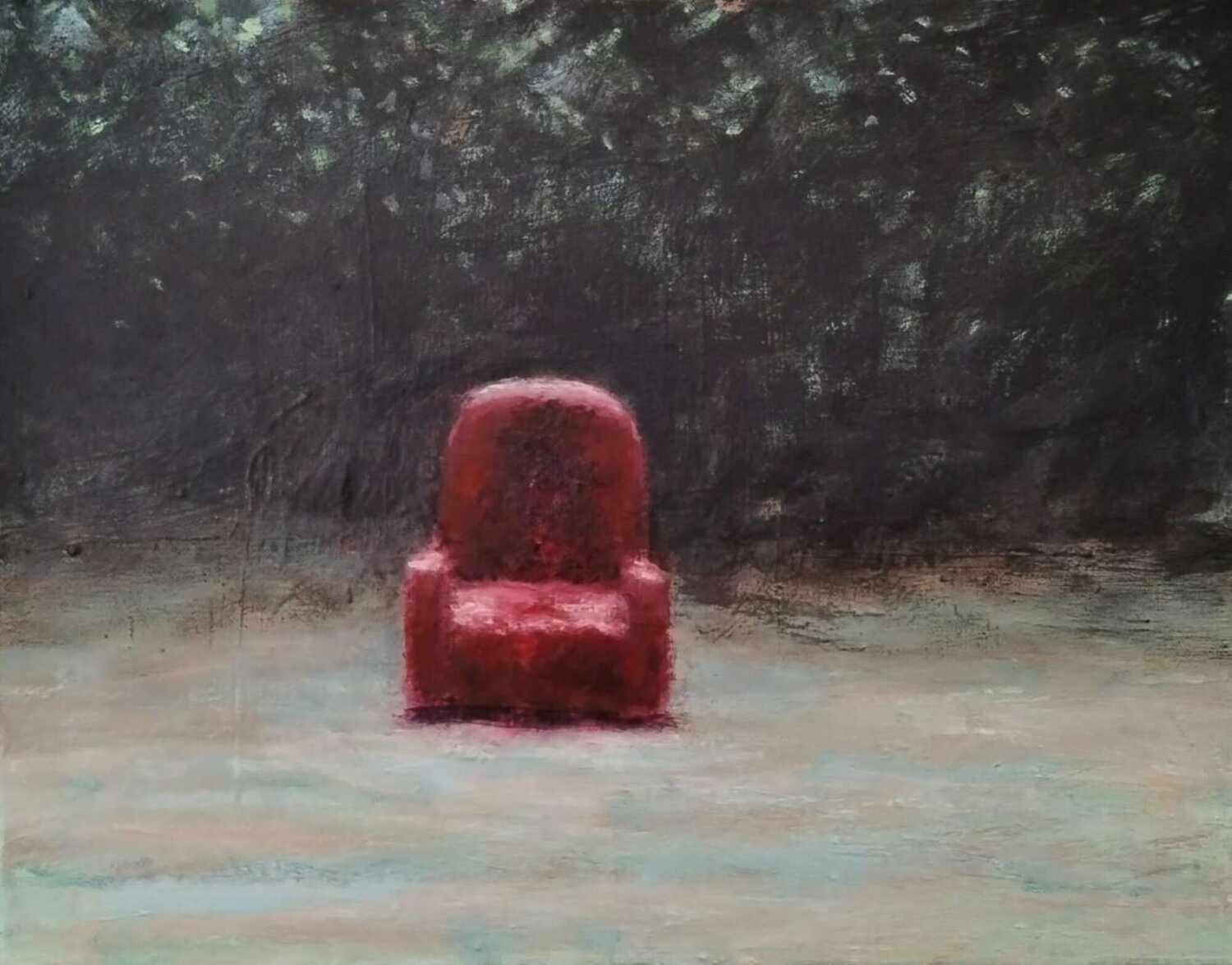 Fin de partie (titre emprunté à S. Beckett) Pascal Lassarre Originalgemälde zu verkaufen