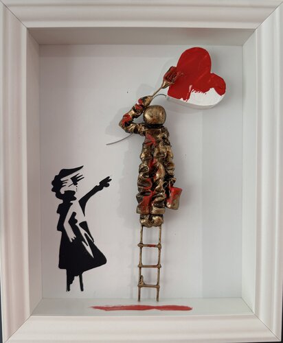 Style Bansky 01.09.25 van Bernard Saint Maxent, Schilderij te koop op Singulart