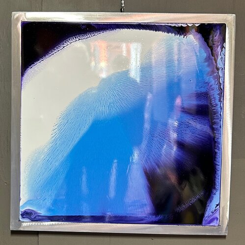 Blue Cosmos de douglas heine, Pintura a la venta en Singulart